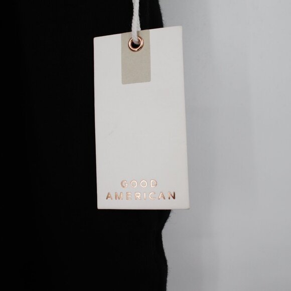 Nwt Good American Sweatpants Women 7 Cotton Drawstring Tapered Leg Casual jogger - Picture 3 of 10